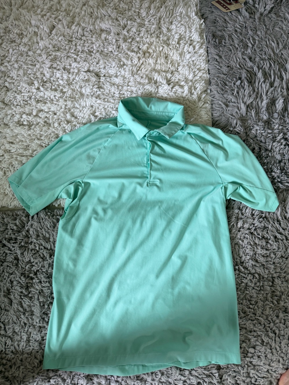 lululemon athletica Mint Green Men’s Polo